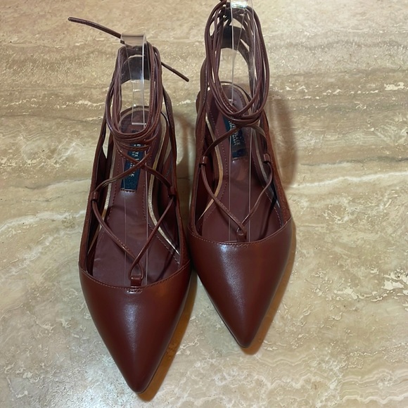 White House Black Market Shoes - White House Black Market Ankle Flats